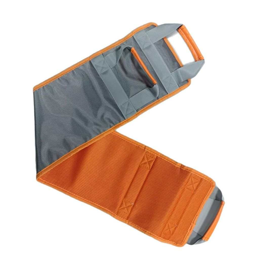 42in padded bed transfer sling with handles for safe patient lifting and mobility assistance