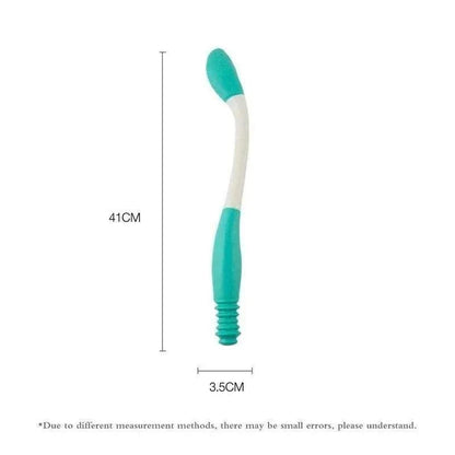 Bottom Bum Wiper toilet aid for elderly and disabled with ergonomic toilet paper cleaning stick