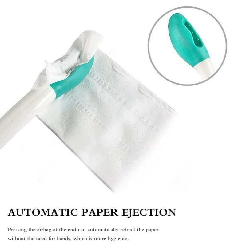 Bottom bum wiper toilet assistance device for elderly and disabled individuals