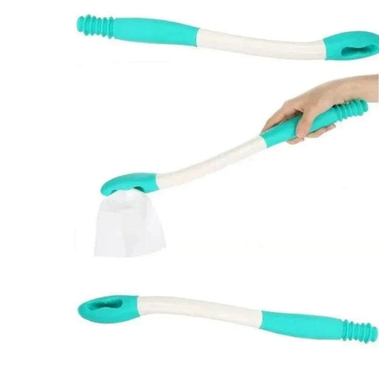 Bottom Bum Wiper toilet paper cleaning stick for elderly and disabled with ergonomic design and premium plastic.