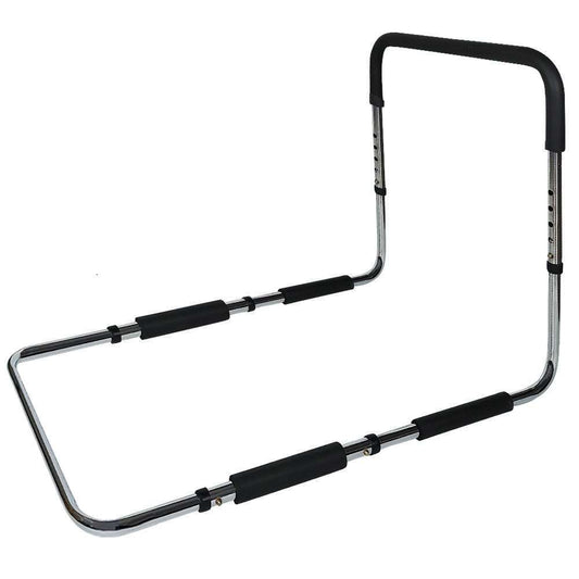 Equipmed Bedside Support Rail adjustable handrail with soft grip for safe bedside assistance