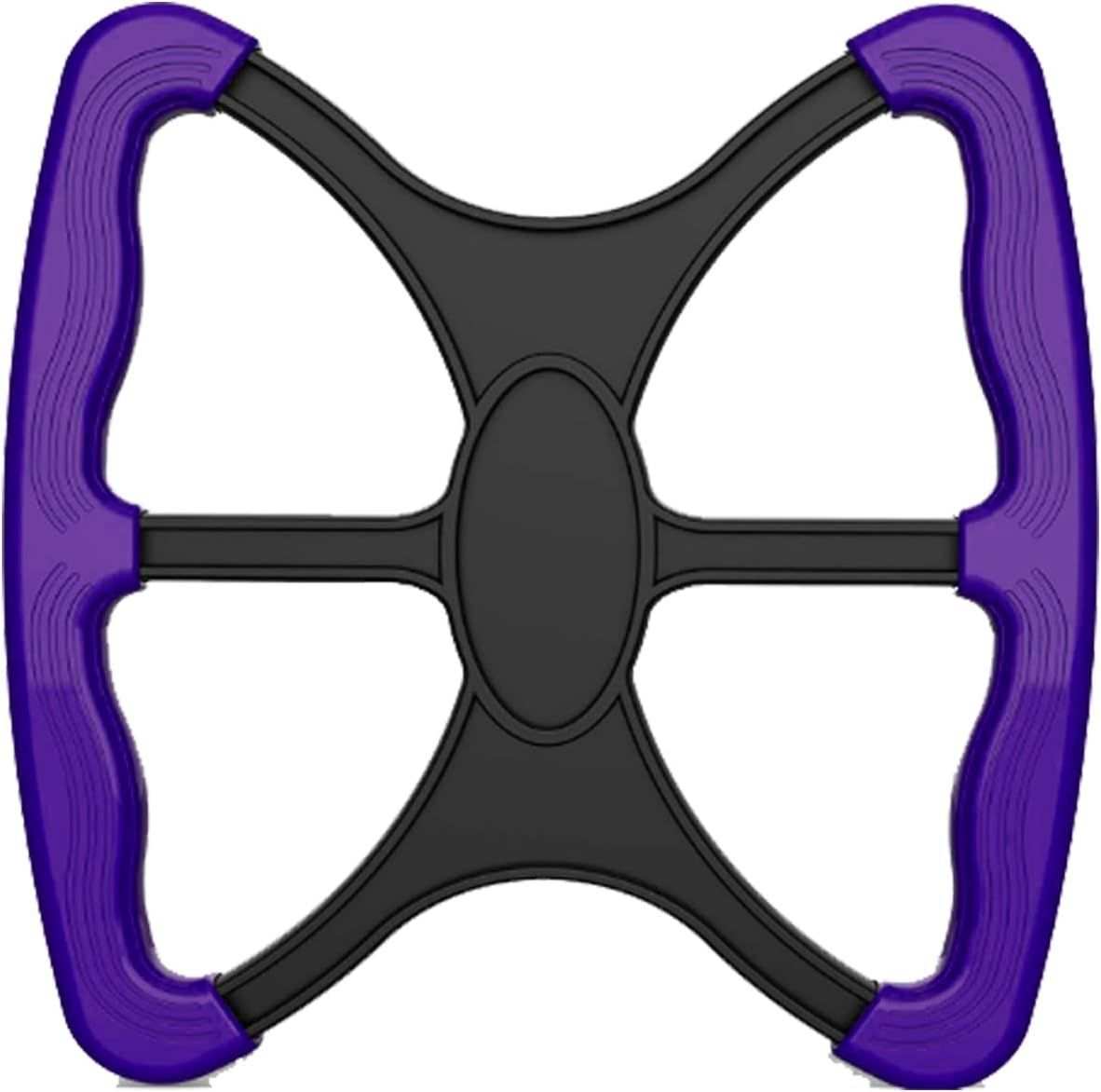 Purple lift assist device for elderly with no-slip grip handles, 9.6-inch standing aid for safe transfers