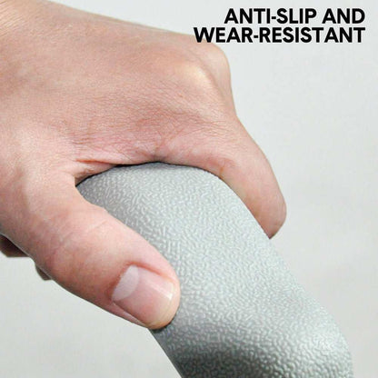 Adjustable toilet frame support with sturdy carbon steel construction and anti-slip feet for elderly and disabled safety