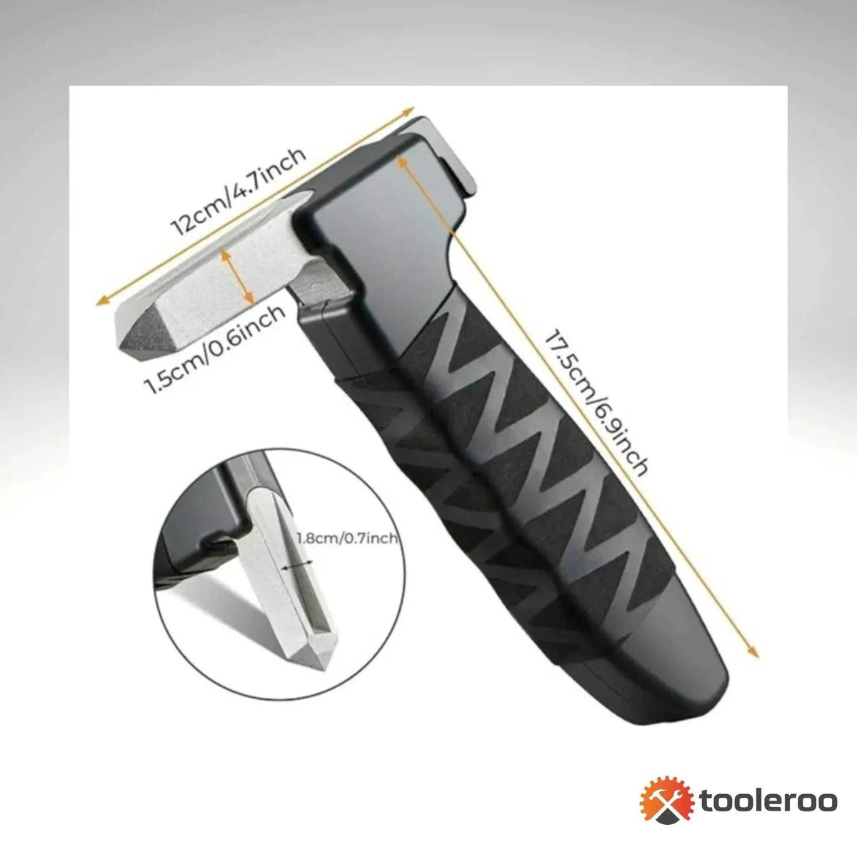 Tooleroo Car Cane Handle 3-in-1 handheld car door grip for easy vehicle entry and exit with non-slip ergonomic design and safety features